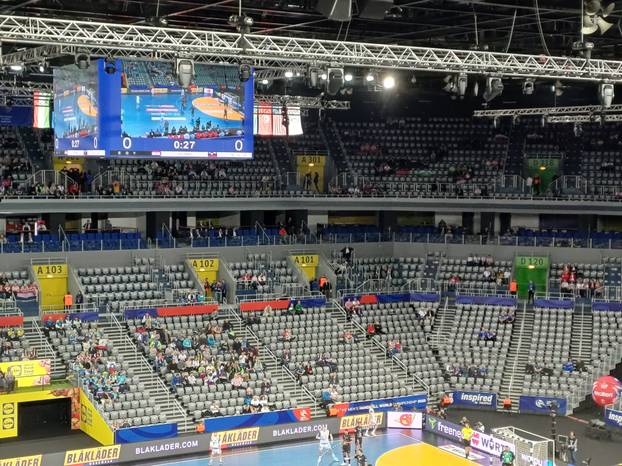 FOTO Ovo je Arena na utakmici Slovenije i Egipta koja je bitno značila hrvatskoj reprezentaciji