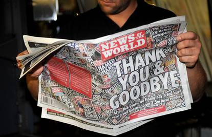 Posljednje izdanje News of the Worlda prodali  u 4,5 mil. kopija