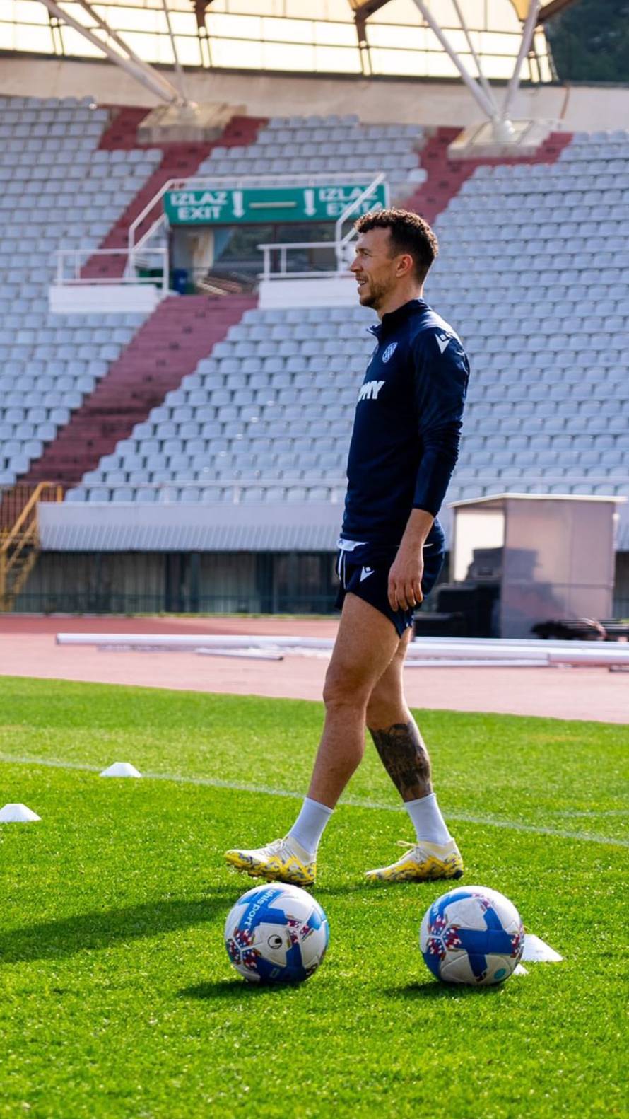 Ivan Perišić trenira na Poljudu!