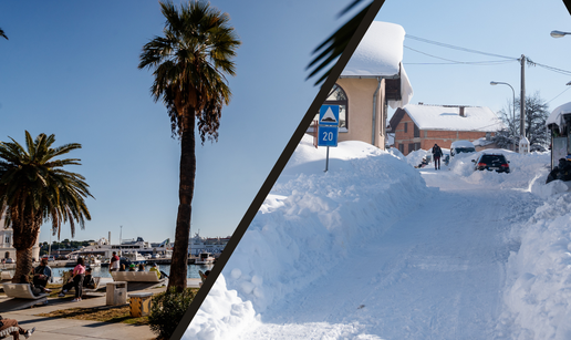 Nevjerojatna razlika: U Splitu danas i do 18, a u Gospiću -10°C! Evo temperatura po gradovima