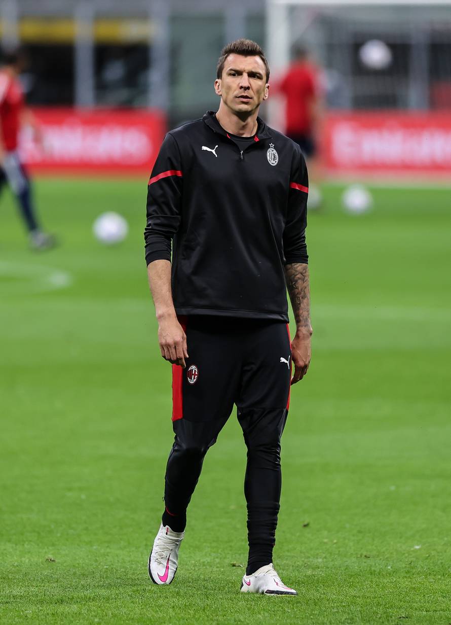 Italian football Serie A match - AC Milan vs Cagliari Calcio