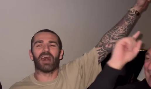 VIDEO Marko Livaja u deliriju! Zapjevao je Thompsonov hit