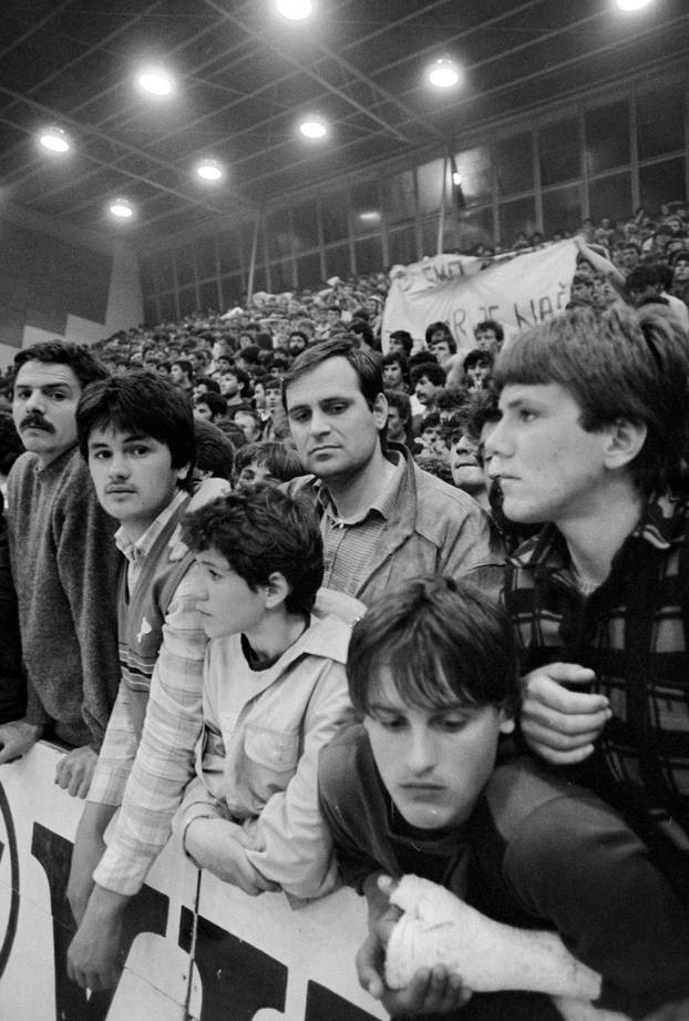 Druga utakmica finala play-offa Prvenstva Jugoslavije 1986. godine, KK Cibona - KK Zadar