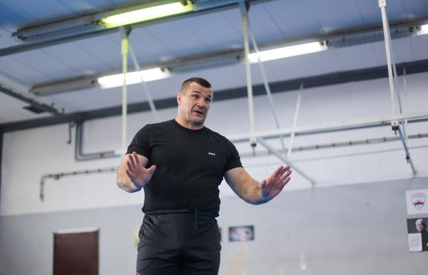 Zagreb: Ogledni trening Mirka Filipovića s pripadnicima specijalne i interventne policije