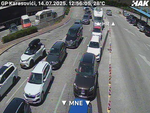 Ogromne gužve na cestama, pogledajte kartu. Kolona prema Lučkom duga čak 16 kilometara!