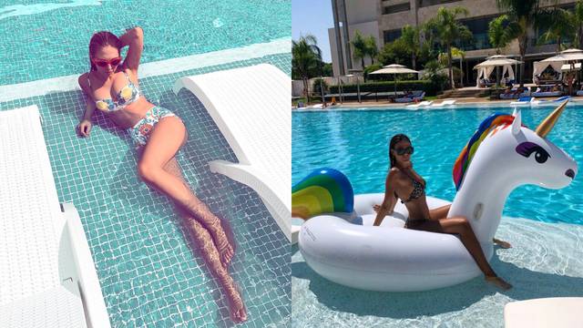 Supruge bivših igrača Dinama uživaju na bazenima u Turskoj