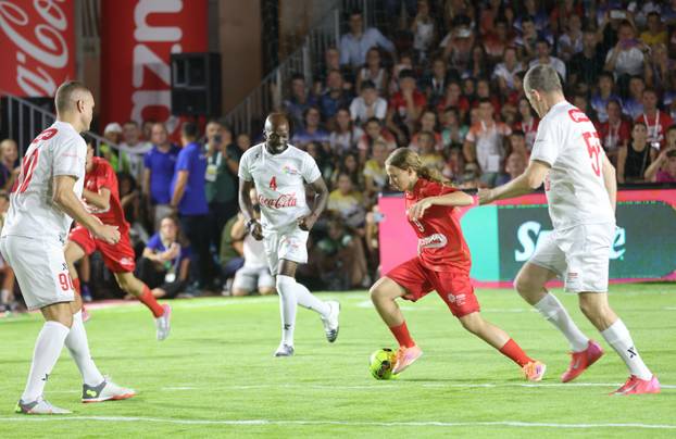 Split: Revijalna All-Star nogometna utakmica povodom 30. godišnjice Plazma Sportskih igara mladih