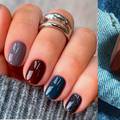 Za klasične i elegantne nokte: Kombinacije tamno sive i smeđe