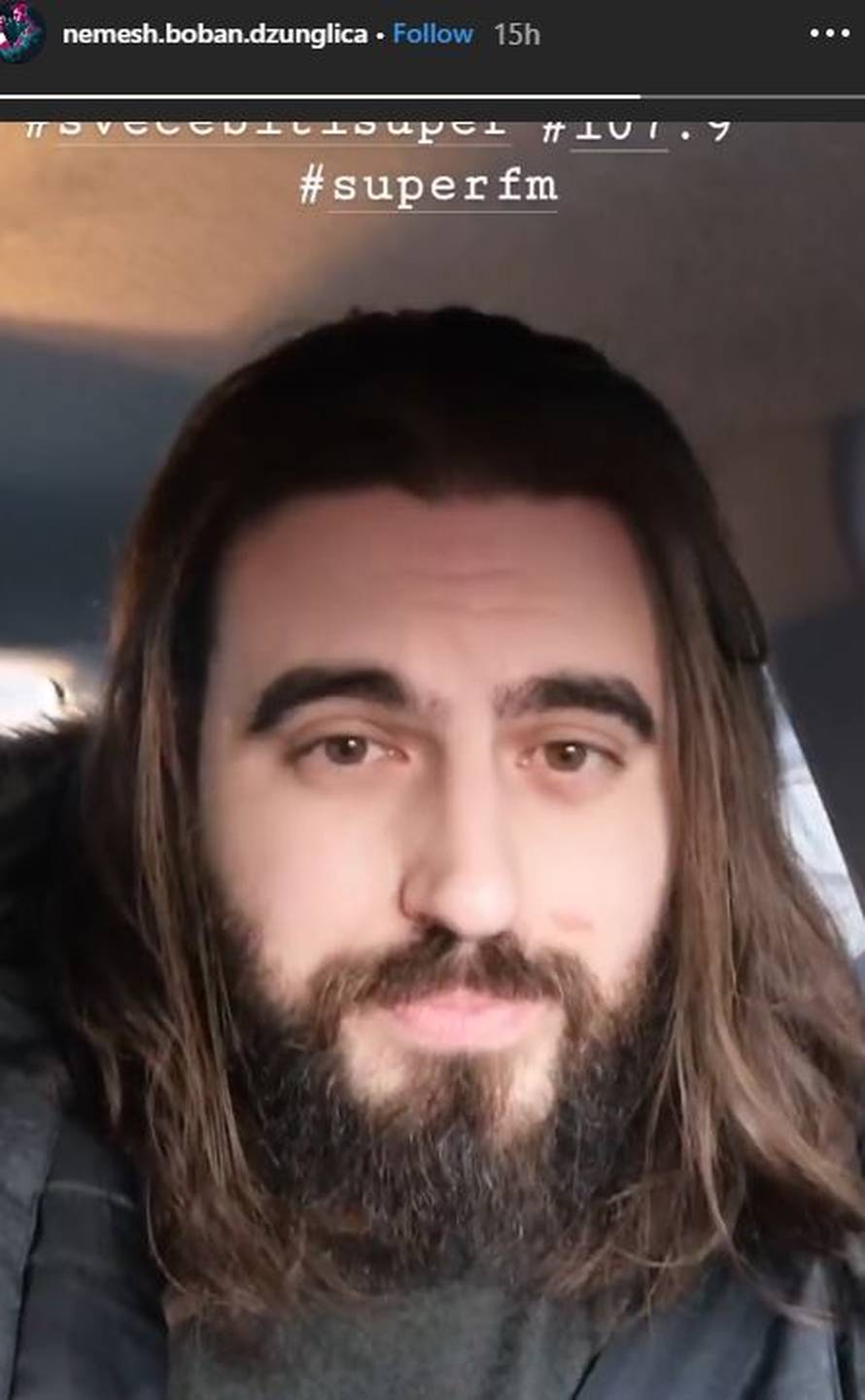 Nemeš  je drastično promijenio imidž: Ima dugu kosu i bradu