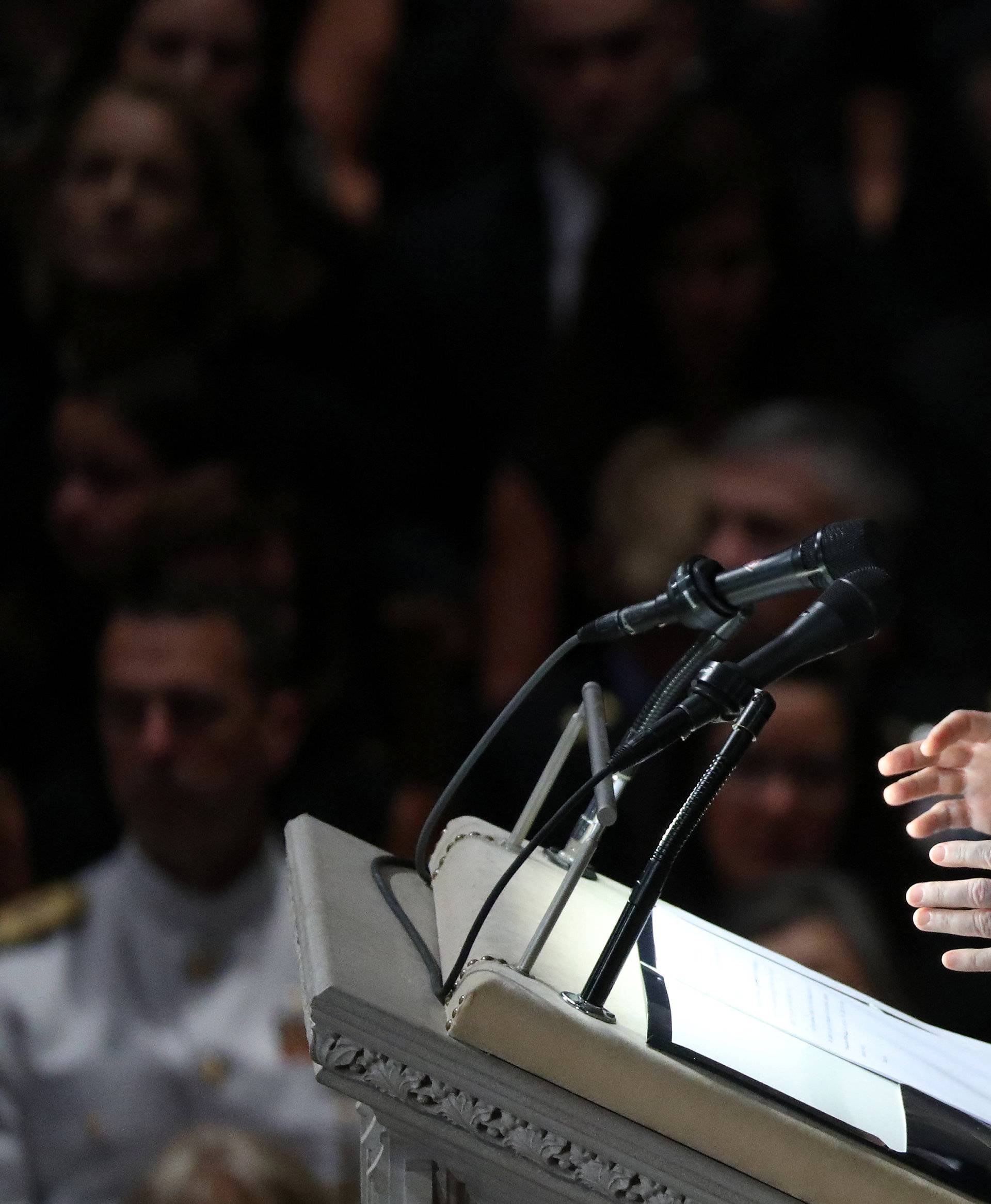 U.S. Senator John McCain memorial service at the National Cathedral in Washinton