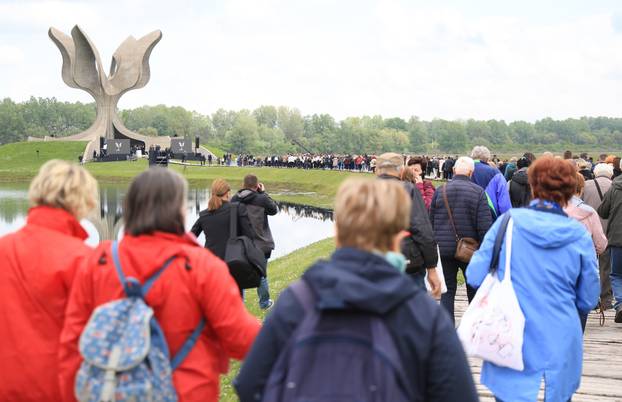 Komemoracija "Sjećanje za budućnost" u Spomen-području Jasenovac