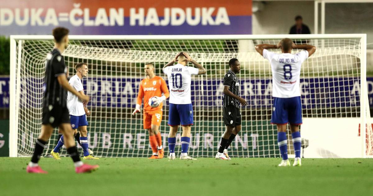 NOGOMET UŽIVO: Hajduk i PAOK na Poljudu igraju prvu utakmicu 3. pretkola  Konferencijske lige u četvrtak, 10. kolovoza 2023. godine - gdje gledati  prijenos?