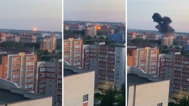 VIDEO Pogledajte kako je pao ruski avion, gorio je već u zraku