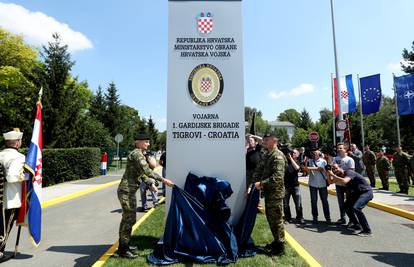 Vojarna 'Croatia' dobila novo ime - nazvali ju po 'Tigrovima'