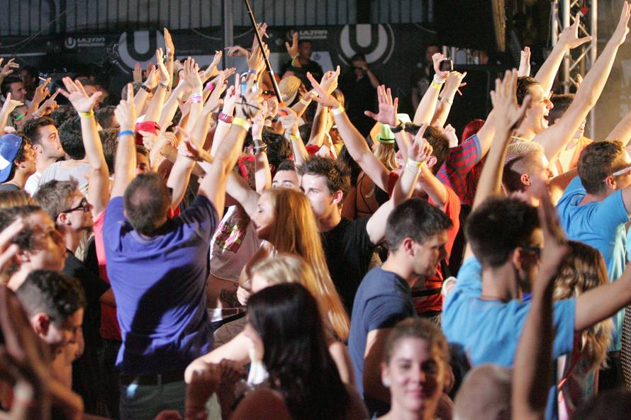 ARHIVA - Split: Tisu?e mladih iz cijelog svijeta uživa na prvom Ultra Europe festivalu