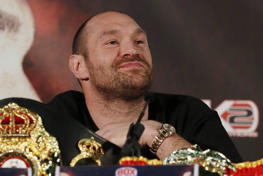 Tyson Fury & Wladimir Klitschko Head-to-Head Press Conference