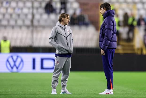 Prva utakmica četvrtfinala UEFA Lige nacija između Hrvatske i Francuske, obilazak stadiona 