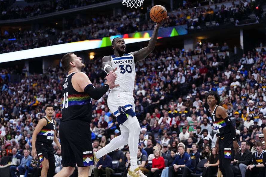 NBA: Minnesota Timberwolves at Denver Nuggets