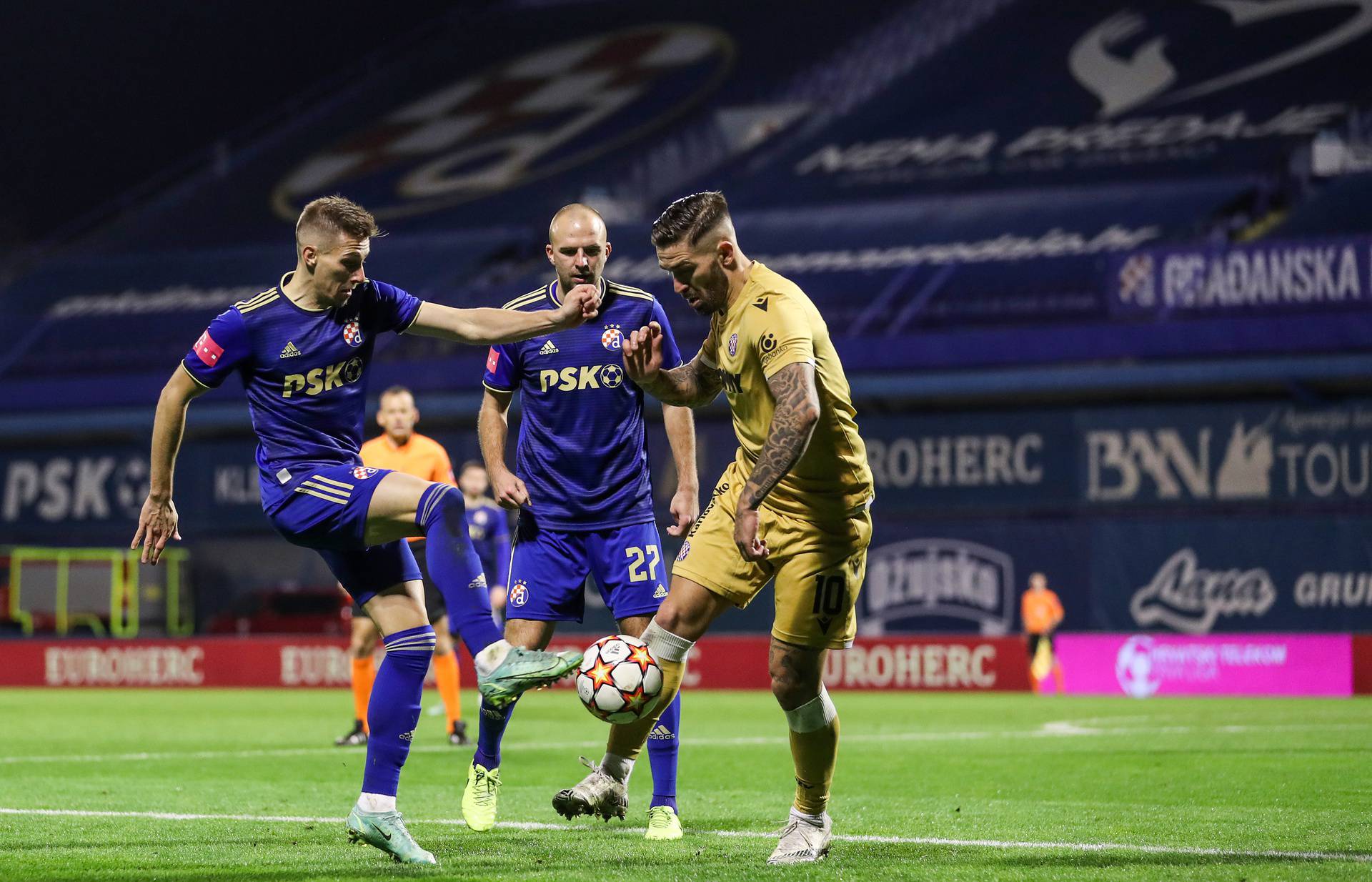 Zagreb: Dinamo i Hajduk susreli se u 18. kolu Prve HNL