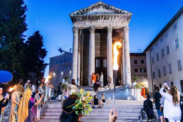 Pula: Održani Dani Antike na povijesnim lokacijama grada