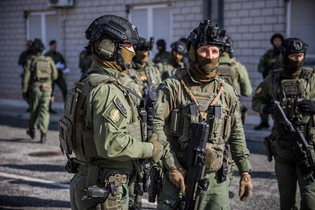 Split: Proslava 35 godina od osnutka postrojbe Specijalne jedinice Policije  BATT Split