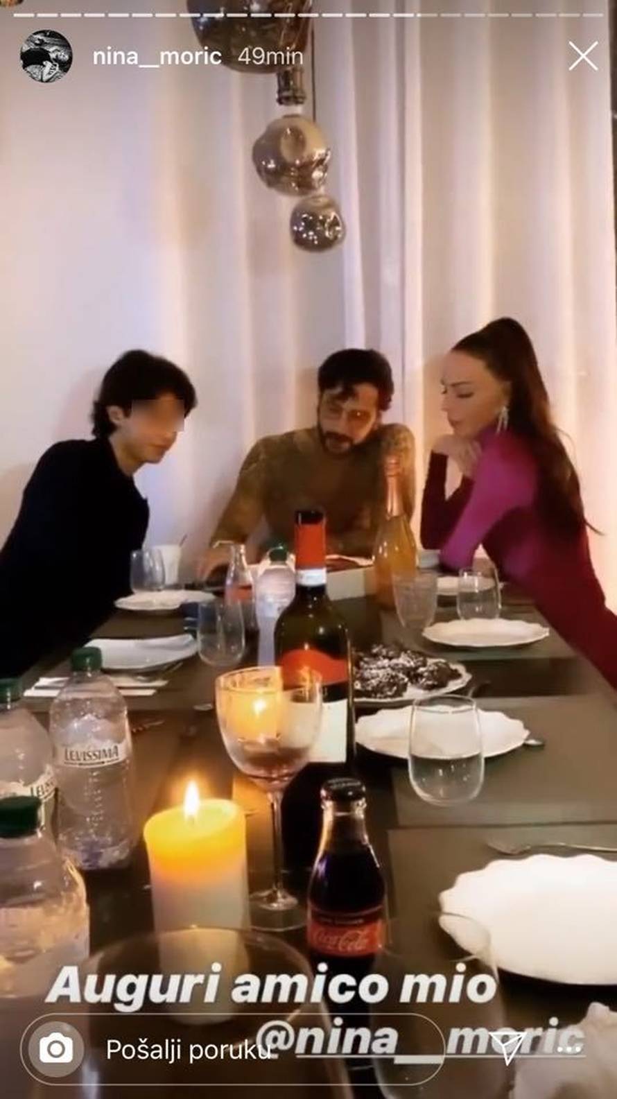 Corona party: Nina Morić ljubi bivšeg muža, dovela mu i sina