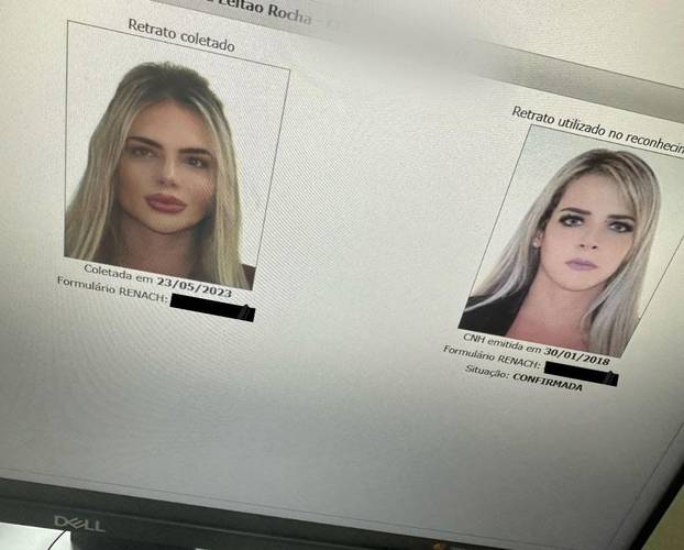 EXCLUSIVE: Model who spent Ł250,000 on plastic surgery so unrecognisable she can't renew her own driver's license