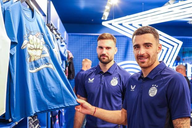 Zagreb: Otvorenje novog Dinamovog fan shopa