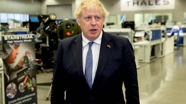 British PM Johnson visits Northern Ireland