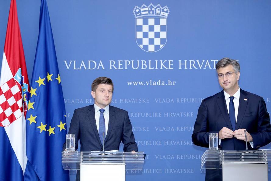 Zagreb: Andrej PlenkoviÄ i Zdravko MariÄ o novim poreznim reformama