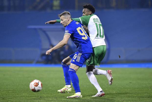 Zagreb: Utakmica UEFA Europske lige, GNK Dinamo - Rapid 
