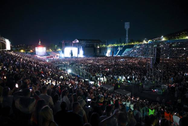 Sarajevo: Dino Merlin održao treći koncert na stadionu Koševo