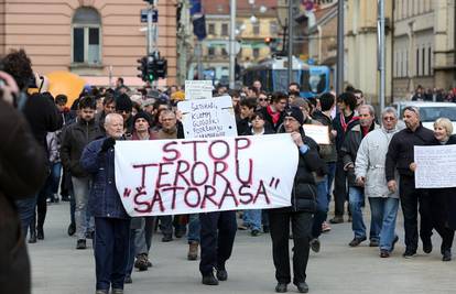 Occupy Croatia: Država šator mjesečno plaća 15 tisuća kuna