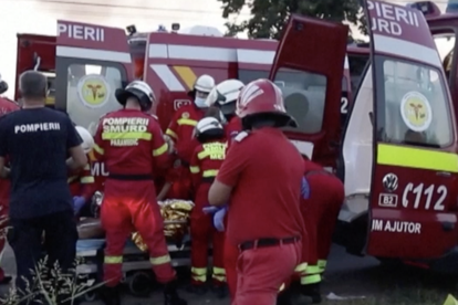 VIDEO Užas u Bukureštu: Jedan mrtav i 33 ozlijeđenih u dvije eksplozije plina na benzinskoj