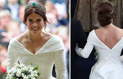 Princeza Eugenie otkrila detalj o vjenčanici: 'Htjela sam pokazati svima svoj ožiljak na leđima'