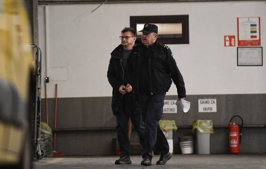 Zagreb: Vladimir Grošić doveden u USKOK na ispitivanje