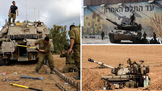 VIDEO Izrael nastavlja gomilati tenkove kod Gaze. Sprema se invazija? 'Uništit ćemo Hamas'