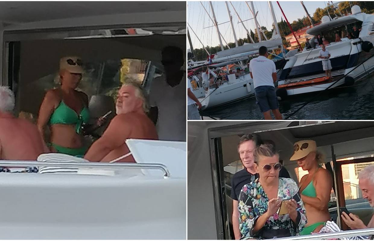 Brena s mužem na Hvaru: Bivši tenisač Boba je neprepoznatljiv