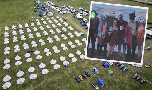 FOTO Šatorsko naselje uzdaha. 1000 swingera preplavi selo u Britaniji: 'Bolje od fantazija...'