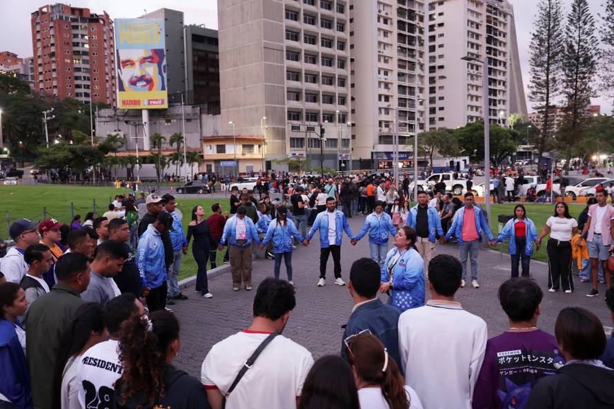 Aftermath of an earthquake in Caracas