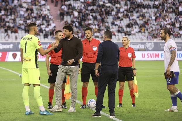 Split: HNK Hajduk i HNK Šibenik u utakmici  9. kola Prve HNL