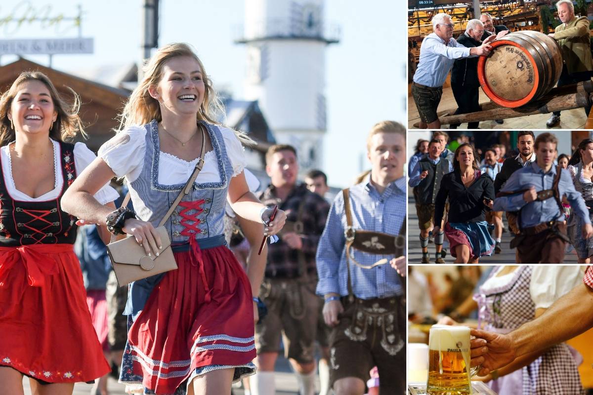 Navalili na vrata Oktoberfesta, a upozorili ih da nema trčanja