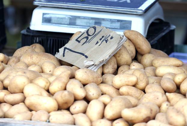 Šibenik: Ponuda na šibenskoj tržnici