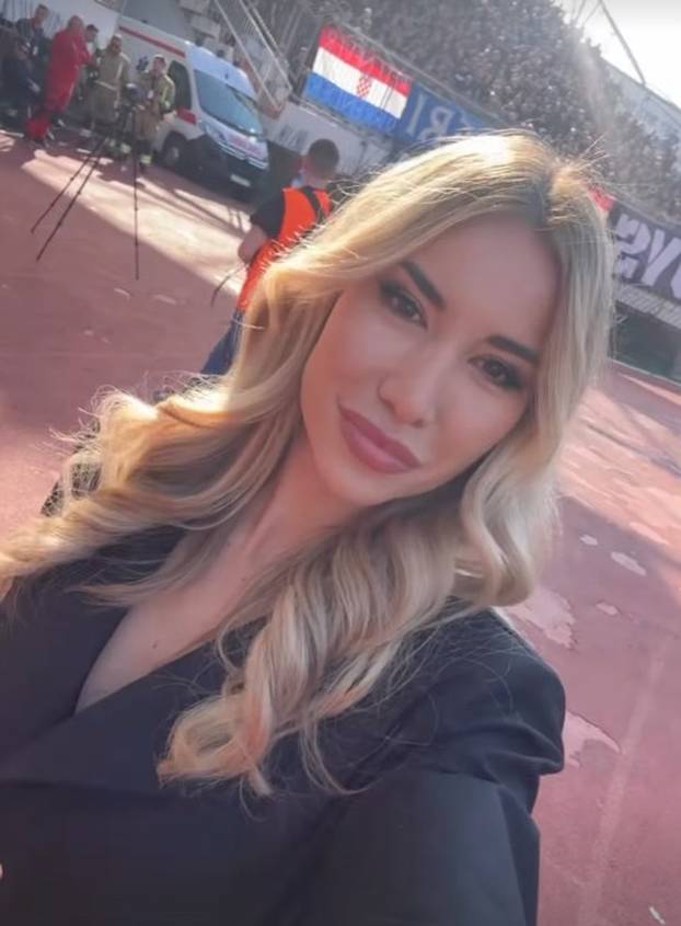 FOTO Valentina zablistala na Poljudu, a dobro raspoloženi Rakitić čavrljao s dinamovcima