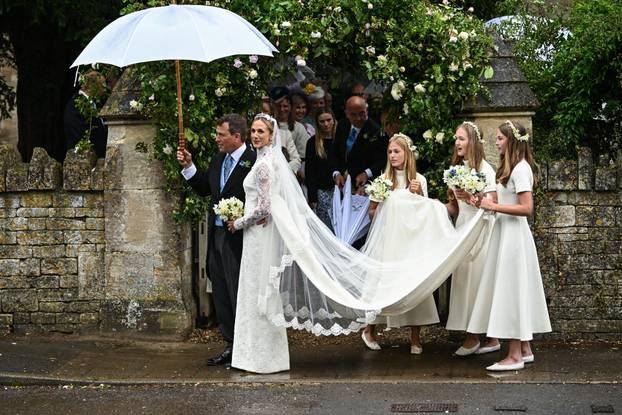 Wedding of Britain's Princess Anne's son Peter Phillips and Harriet Sperling, in Kemble