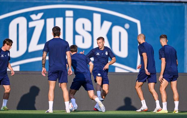 Zagreb: Trening igrača Dinama 