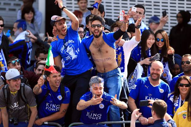 Leicester: Leicester City paradom kroz grad proslavio naslov prvaka Premierlige