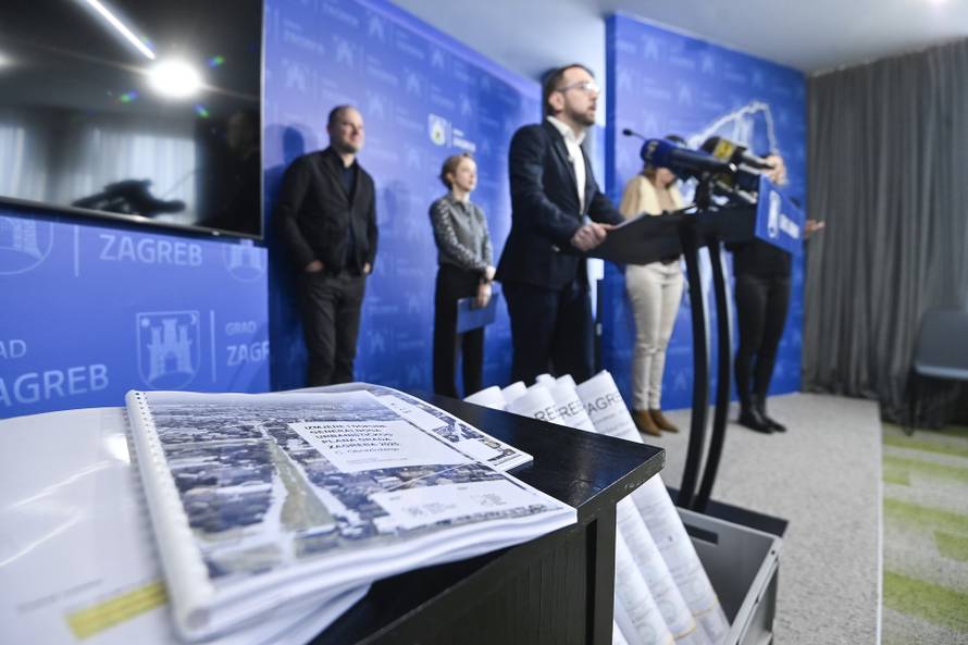 Zagreb: Konferencija za novinare gradonačelnika Tomislava Tomaševića