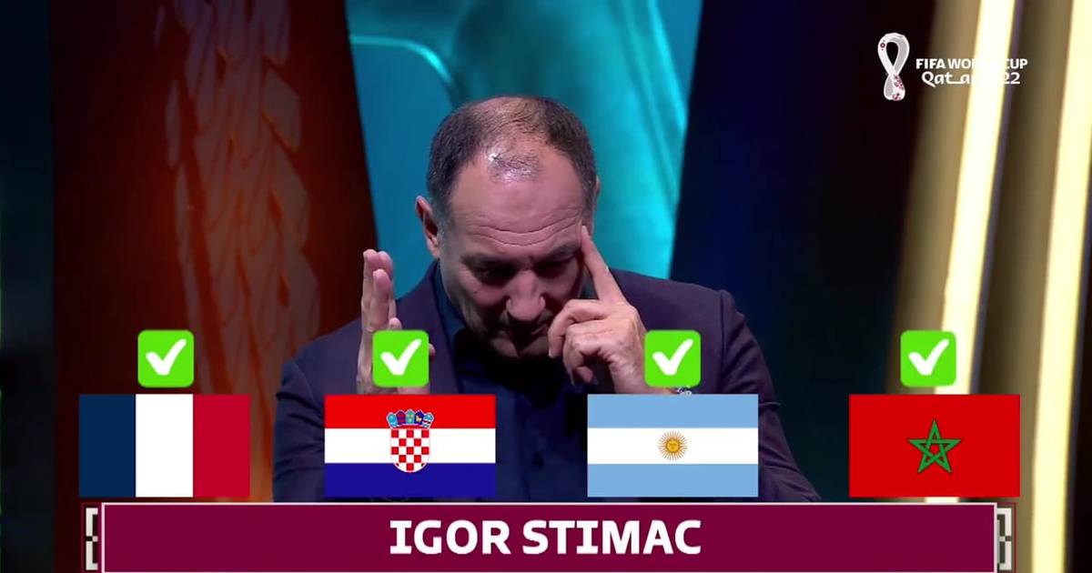 Igor Štimac predicted the participants of the semi-finals