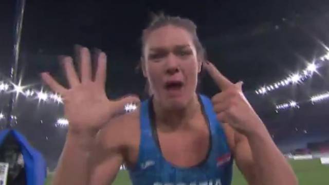 VIDEO Sandra Elkasević urlala u kameru nakon novoga zlata: 'Sedam putaaa! Ima li tko jači?'
